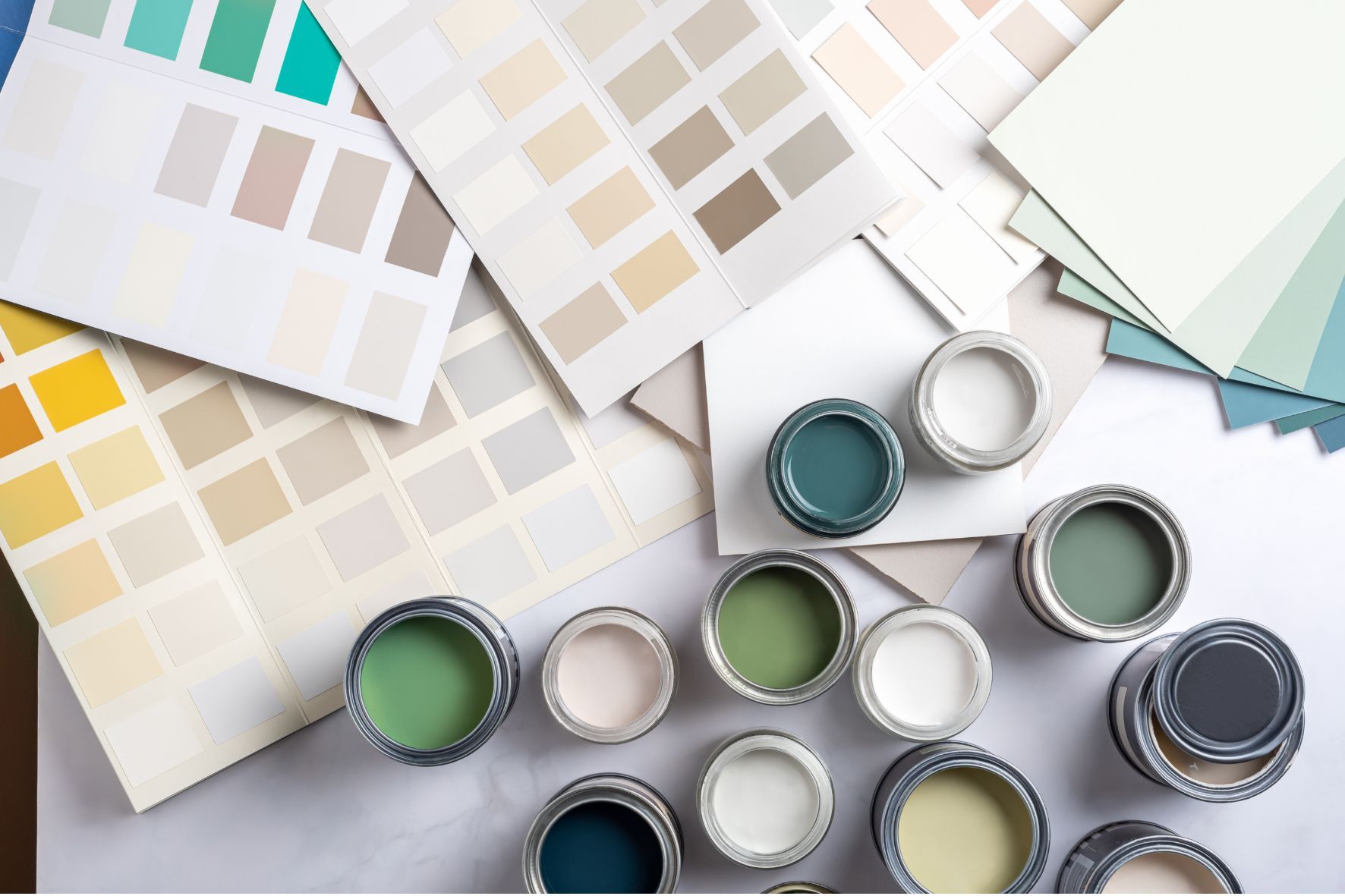 Paint colors and samples