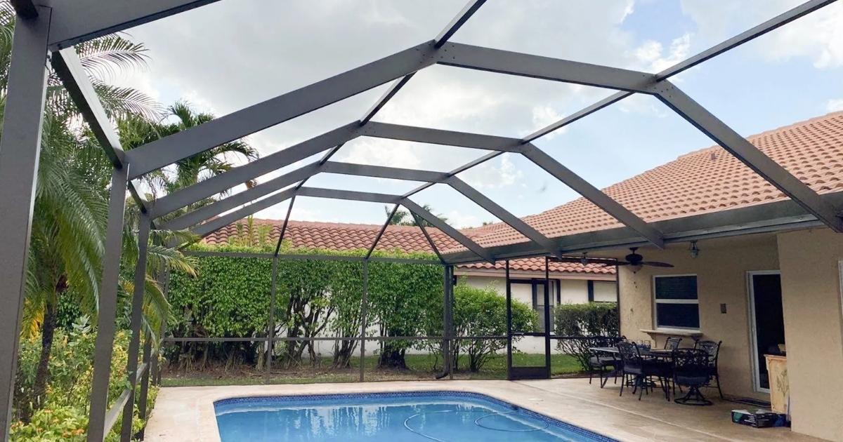 Pool enclosure in florida