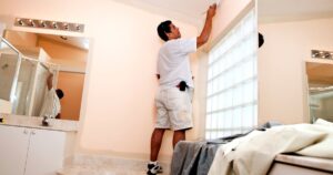 Bathroom painting