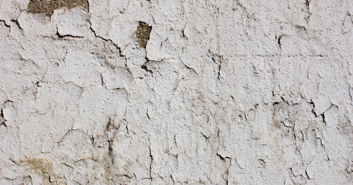 Cracked paint