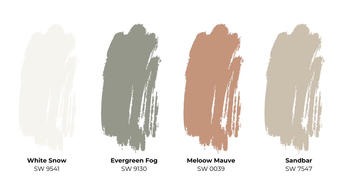 Sherwin Williams color palette - Tru Colors Contracting Sherwin Williams color palette