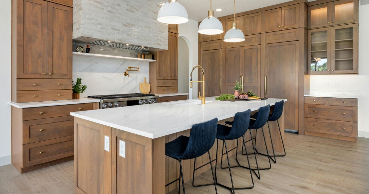 Wooden kitchen in south florida - Tru Colors Contracting