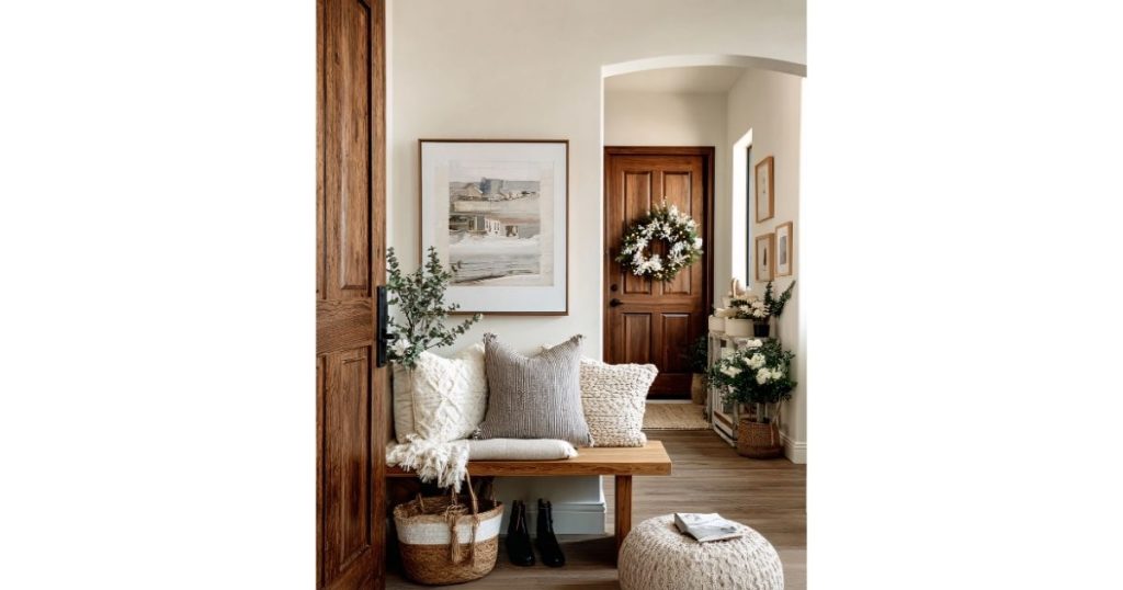 Festive florida entryway 1 - Tru Colors Contracting South Florida Interior Entryway