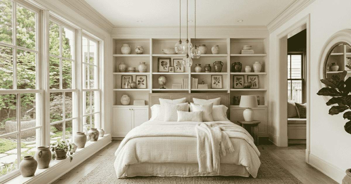 All white bedroom interior - Tru Colors Contracting All white bedroom with white trim