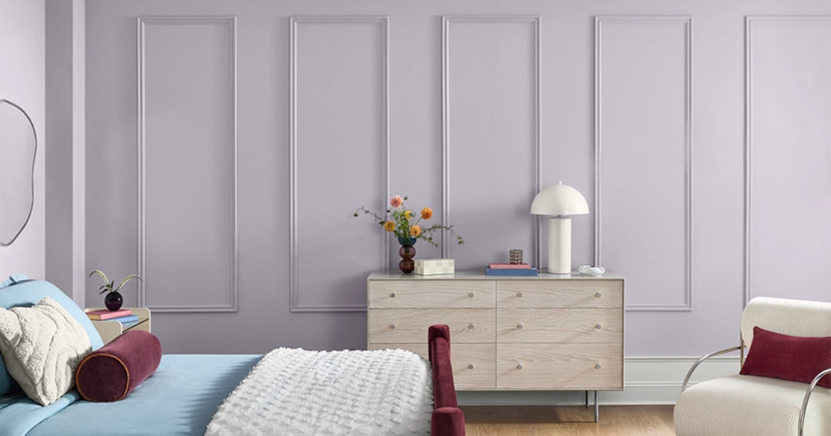 Sherwin-Williams Grape Mist
