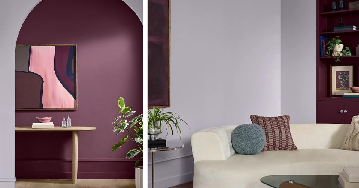 Sherwin-Williams Grape Mist