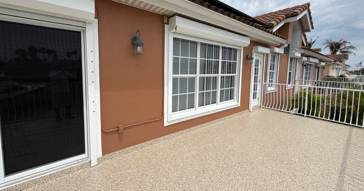 Balcony waterproofing vero beach