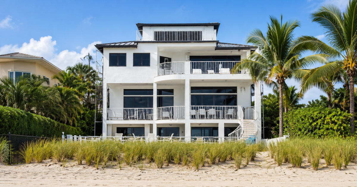 Coastal home in south florida