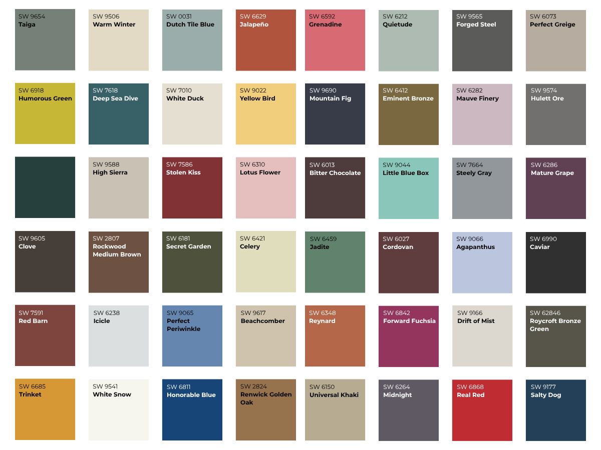 2027 Sherwin Williams Color - Tru Colors Contracting Sherwin-Williams 2027 color forecast