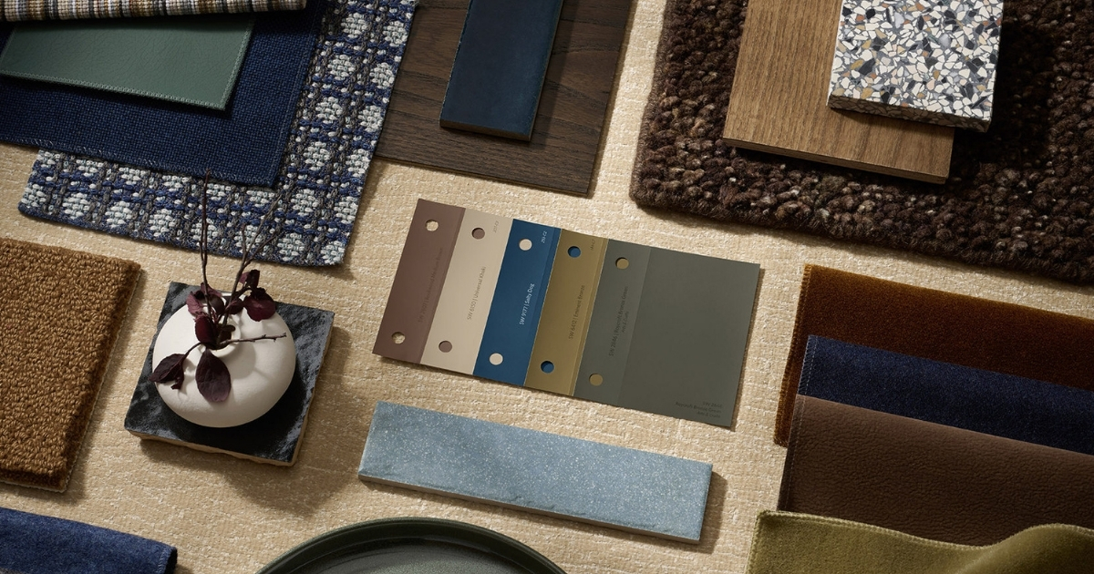 Sherwin Williams Reconnect - Tru Colors Contracting Sherwin-Williams Reconnect flat lay