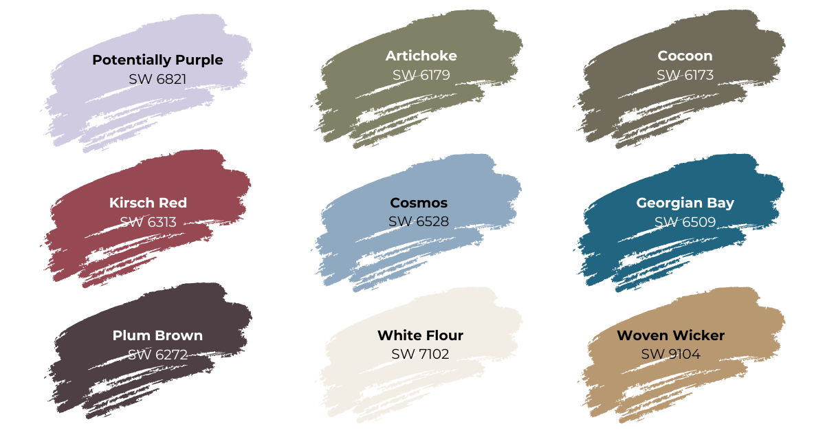 Sherwin-Williams Coordinating colors - Tru Colors Contracting Sherwin-Williams Coordinating colors